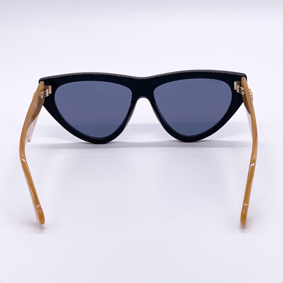 💯 Authentic Gucci Blue Cat Eye Ladies Sunglasses GG1333S 004 - Picture 10 of 15